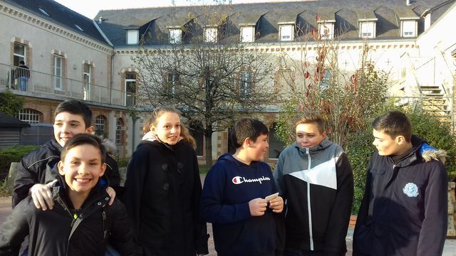 Visite du lycée Robert d’Arbrissel avec les 5ème  aménagée