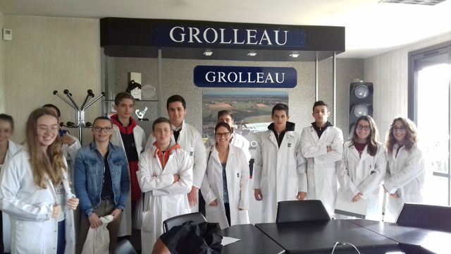 Visite de l’entreprise Grolleau