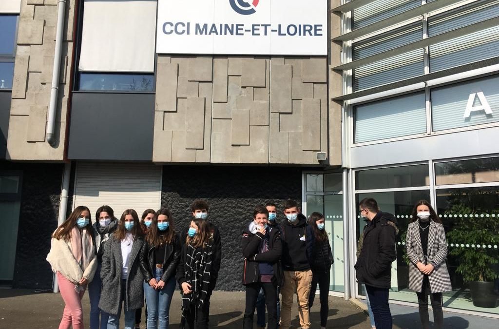 Visite de la C.C.I. d’Angers avec les 3ème DP