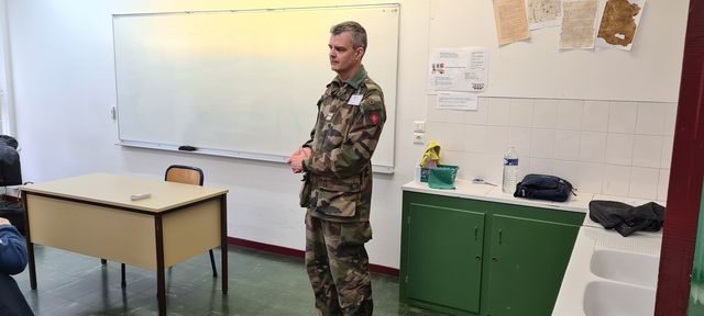 Intervention du lieutenant-colonel Gresser